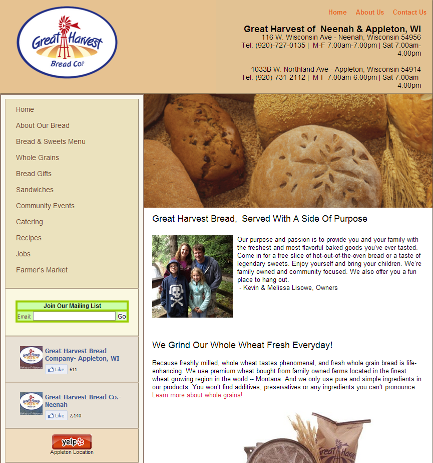 greatharvestfranchisee Franchise Web Design: Compliant Franchisee and Corporate Sites